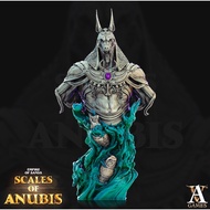 Tazo Workshop [AVG] Anubis-Bust Anubis Bust (150mm base) 3D Printing Model SOA