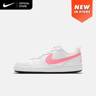 Nike Court Borough Low 2 Big Kids Shoes - White [BQ5448-108]