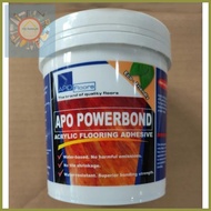 ◿ ◊ ❤ APO POWERBOND 1Liter Waterbase Acrylic Adhesive For Vinyl Tiles