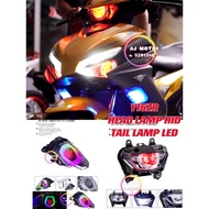 YAMAHA Y16ZR EXCITER LED HEAD LAMP EAGLE EYE / TAIL LAMP BRAKE LIGHT Y16 LAMPU DEPAN MATA GABAN POSI