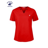 Beverly Hills Polo Club Women’s Cotton Spandex Blouse in Red KTB5097-Gwenn