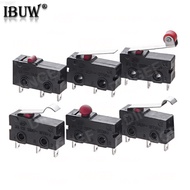 10PCS KW11 KW12 Small Miniature Limit Switches Mechanical Travel 5A 125/250V Self-Resetting Foot Swi