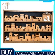Advent Calendar for the Birth of Jesus, Countdown to Jesus, Wooden Advent Calendar, Christmas Holida