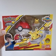 Pokemon Spin Fighter Gangsing Pikachu Original Emco Ling Dong Toy