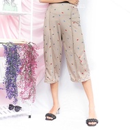 Cs Culotte Leaf List | Leaf Motif Culottes | 7/8 culottes