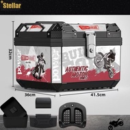 TANKER ABS TOP BOX 45L Top Box Alien Tail Box Motorcycle Aluminium Top Box 45L universal ALUMINIUM P