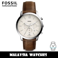(OFFICIAL WARRANTY) Fossil Men's FS5380 Neutra Chronograph Brown Leather Watch (100% Original)