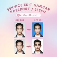 💯 SERVICE EDIT PRINT GAMBAR PASSPORT LESEN MURAH / PRINT PHOTO PASSPORT / CUCI GAMBAR PASSPORT / GAM