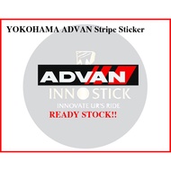 Sticker ADVAN Stripe YOKOHAMA ADVAN STRIPE