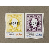 {JK} MEL Portugal Azores 1980 - The 112th Anniversary Of The First Azores Stamp Issue Stamps 2V MNH