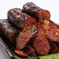 【Delicious food】Sichuan Spicy Sausage Preserved Pork and Preserved Sausage Specialties Homemade Cured Meat Smoked Spicy Sausage Pork Roasted Sausage and Preserved Pork-500g-DFI