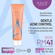 Acnefix Deep Cleanser HAUS Cosmetic Skincare untuk Kulit Normal berminyak Jerawat