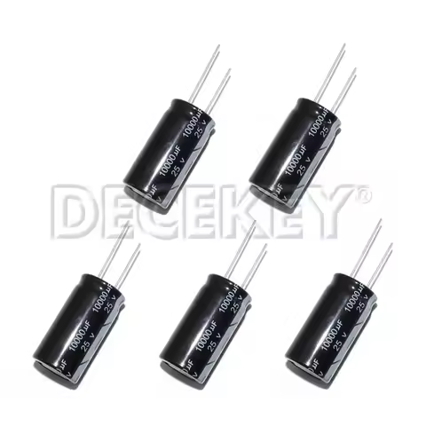 5PCS 25V10000UF 10000UF 25V Aluminum electrolytic capacitor