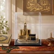 Makkah Royal Clock Tower & Kaaba Acrylic Display Box Popmart Labubu Zimomo 手办展示盒收纳