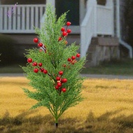 [freneci] Artificial Pine And Cypress Tree Cypress Plant with Ground Spike Realistic
