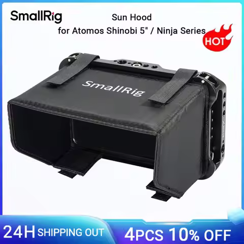 SmallRig Sun Hood for Atomos Shinobi 5" / Ninja Series Cage VH2269