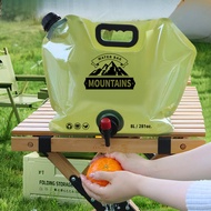 Camping Water Bag Portable Folding Bucket Food Grade Drinking Water Storage Bag Camping Hiking Water