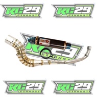 Red LEO RL EKZOS Y15ZR EX5 WAVE 100/125 DASH 110/125 LC135 BONUS SYM PIPE INLET 51mm