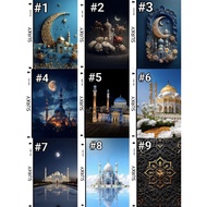 GASKIN MOSQUE IMAGE, 3D RAISED IMAGE. Fungus protector for cellphones