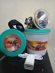 JUAL Senter Kepala 50 Watt Kiseki CK-SK178X Cahaya Putih / Kuning HeadLamp Super Terang Kiseki CK -