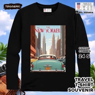 NEW YORK LONG-SLEEVED SOUVENIR T-SHIRT 24 WEAR COUNTRYTAG ASAL US COTTON 24S SOUVENIR PREMIUM GIFT