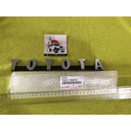Toyota radiator logo emblem front grill hardtop FJ40 1F old Front Grill TOYOTA Emblem Toyata Landcru