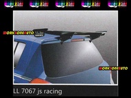 LL7067(H) Honda Jazz 2003 2005 Fiber Universal GT Wing Spoiler (JS Racing) Body kit Bodykit