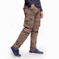 Bomber Men's Jogger Cargo Rip Rubber Trousers - B08 - (Size 39 - 44)