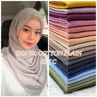 Shawl  COTTON PERMIUM QUALITY STANDARD SIZE 1.8M PLAIN
