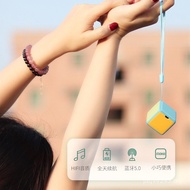 Color Matching Silicone New Style Rubik's Cube Square Audio Speaker Mini Longma Small Cube Outdoor C