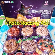 Ovina Nut Nut Nut Nut 6-jar Lebaran Snack Nut Package Ramadhan Parcel