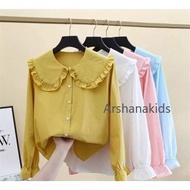Daisy blouse top for girls 2-12 years old Blouse Budak Perempuan Kids Girl Clothing Korean Style