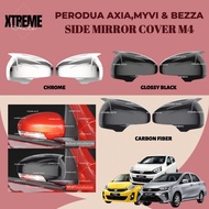 XTREME AUTO MYVI LAGI BEST ICON 2011-2017 CAR SIDE MIRROR FRAME COVER ACCESSORIES
