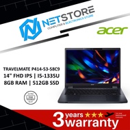 ACER TRAVELMATE P414-53-58C9 14" FHD IPS | I5-1335U | 8GB RAM | 512GB SSD - NX.VZNSM.002