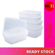 NISO Food Container (750ml x 50pcs) Disposable Container Bekas Nasi Plastik PP750