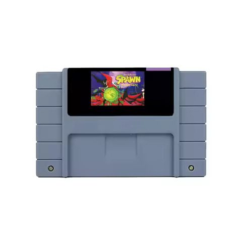 Todd McFarlane's Spawn -The Video Game Action game Card for SNES EUR PAL USA NTSC 16bit Game Console