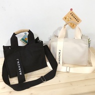 OK9 Ready Stock Korea Women Canvas HandCarry Sling Shoulder Bag Kanvas Wanita Beta Unisex Korean Can