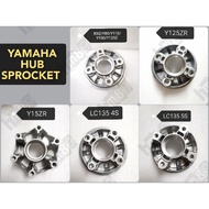 YAMAHA HUB SPROCKET HUB SPOKET RXZ LC135 4S LC135 5S Y125Z Y125ZR Y80 Y100 Y110 Y15ZR HUB SPOKET CLUTCH HUB