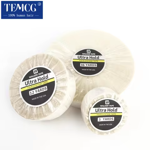 White Ultra Hold Hair Double Sided Waterproof Adhesives Wig Tape For Hair Extension/Toupee/ Lace Wig