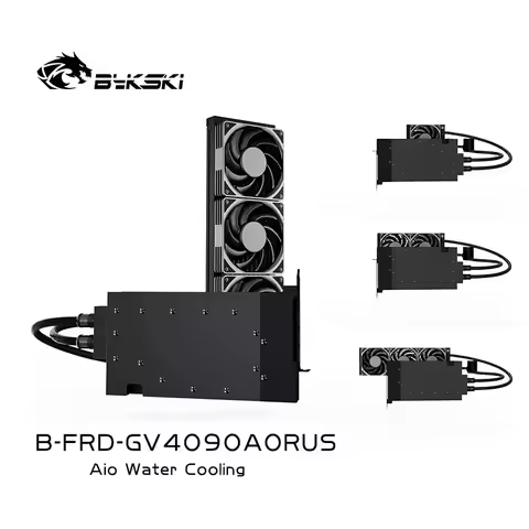Bykski Integrated GPU Water Cooling Kit For GIGABYTE GeForce RTX 4090 AERO OC , B-FRD-GV4090AORUSAIO
