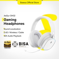Baseus AeQur GH02 Gaming Wireless Headphone High Quality Sound 4-Speaker Driver 40Hrs Audio Playback