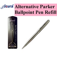 Ballpoint Pen Refill (Alternative Parker and Rotring Refill) BLACK BLUE