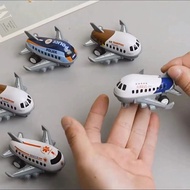 Children Cartoon Alloy Airplane Pull Back Car Children's Toys Kindergarten Small Airplane Toy Airpla