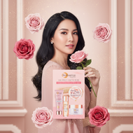 EXP.03/2027 Gift Set Box(เจลล้างหน้า+น้ำตบ+มอยเจอร์ไรเซอร์) Bio-essence Bio-Gold Rose Gold ผิวอ่อนเย