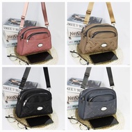 SLING BAG FASHION KOREA 2IN1 BORDEL TAS WANITA TERBARU KEKINIAN MODEL TAS BAHU MPORT CHIBAO