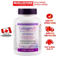 Webber Naturals Collagen 30 2500mg Bioactive Collagen Peptides (180 Tablets)