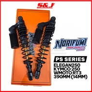 NORIFUMI PS SERIES 390MM ELEGAN250 KYMCO 250 WMOTO RT3 REAR SHOCK ABSORBER SET Suspension