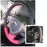 Steering Wheel Cover Pembalut Steering Jahit Sendiri Hand Stitch Perodua Alza