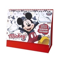 (會員專享清貨優惠價+免運費) 迪士尼 Disney Mickey Mouse 米奇老鼠 正版 家居 桌上 坐檯 月曆 日曆 2022 年曆 桌曆 年度 計劃表 (台灣假期)