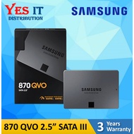 SAMSUNG 870 EVO / 870 QVO SATA III 2.5" INTERNAL SOLID STATE DRIVES ( 250GB/ 500GB / 1TB / 2TB )